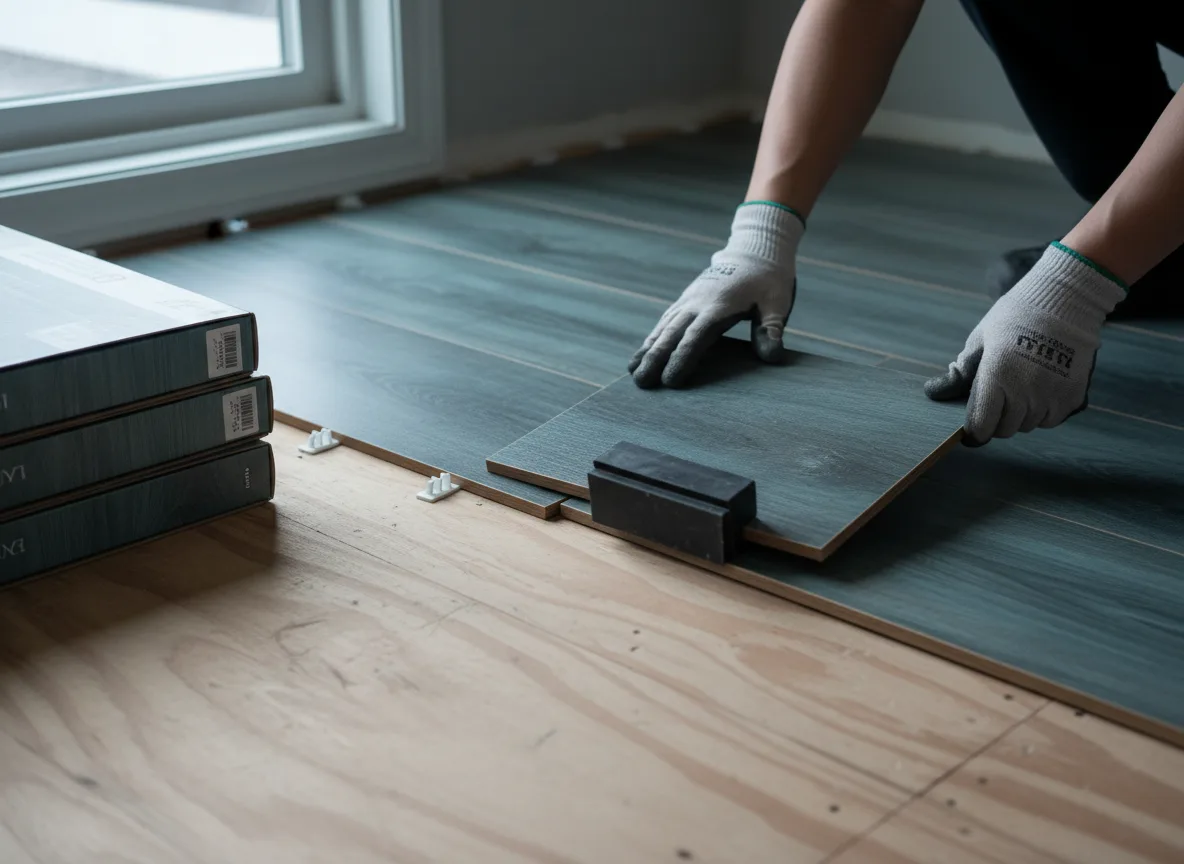Luxury Vinyl Plank Installation company in Silverwood, MI